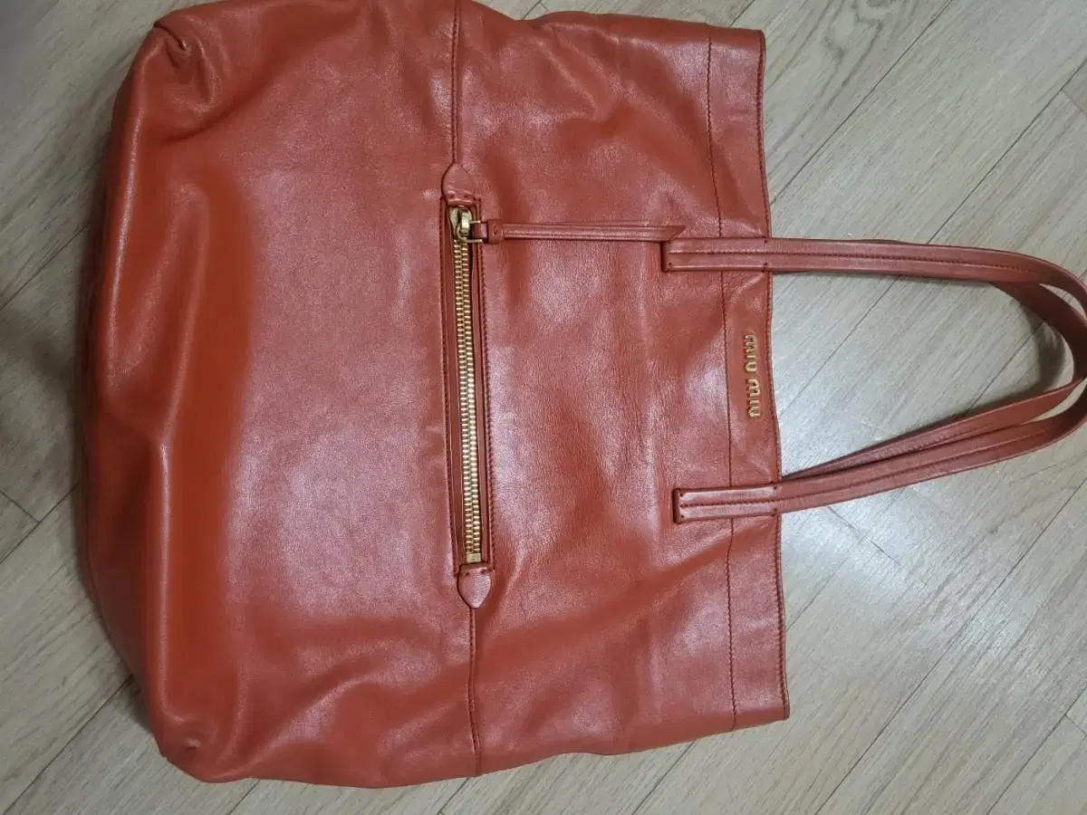 미우미우 가방 Miu Miu Orange Lambskin bag